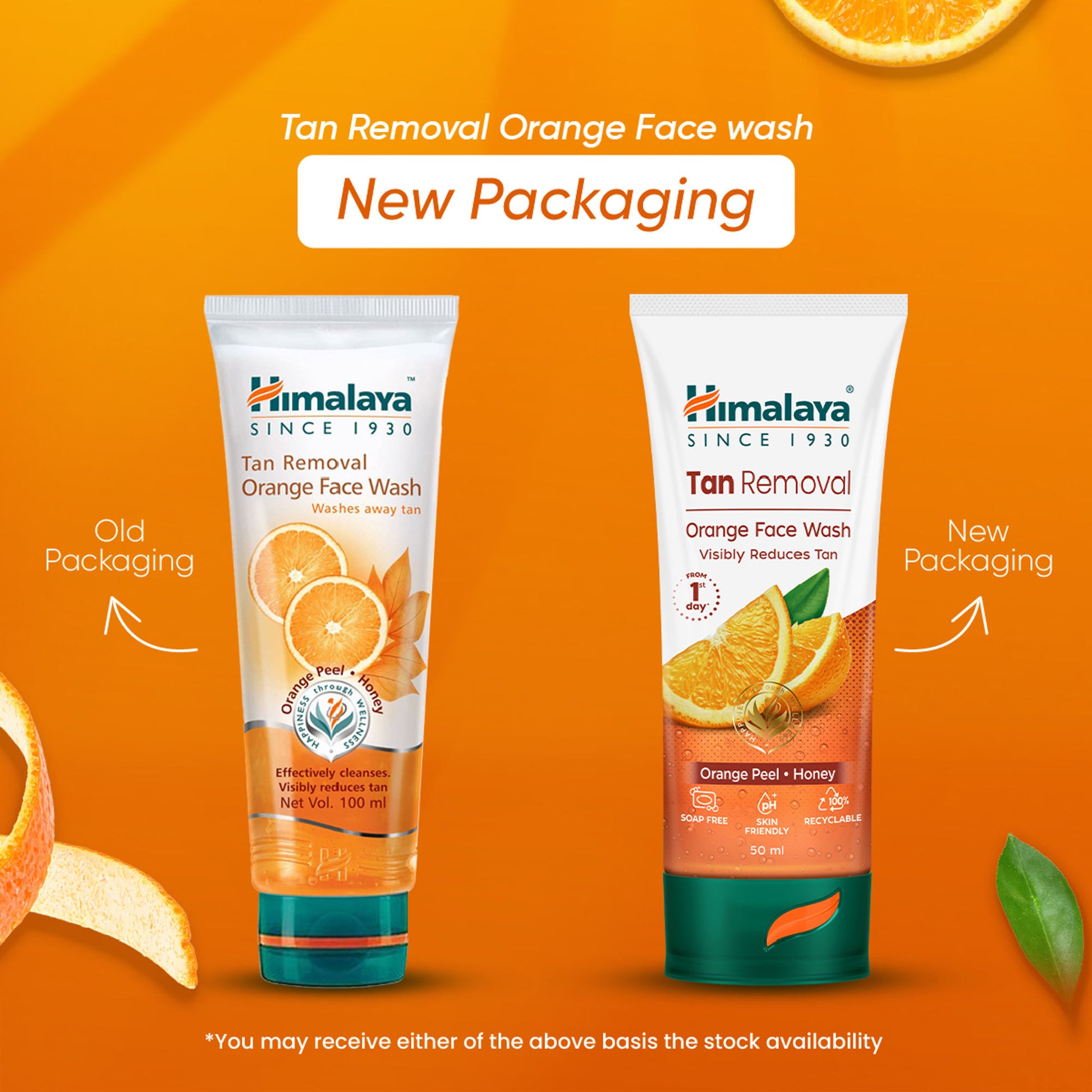 Himalaya Tan Removal Orange Face Wash