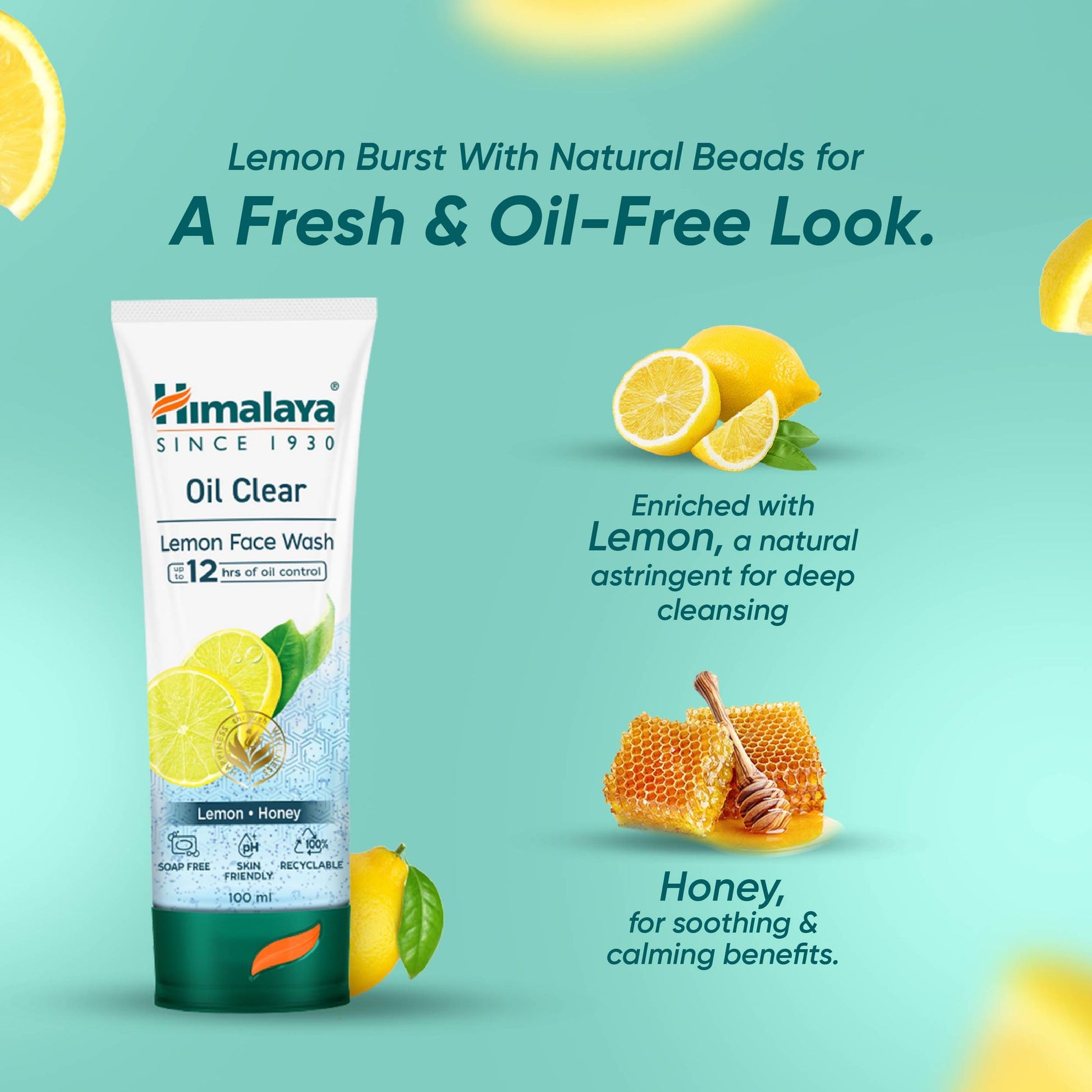 Himalaya Oil Clear Lemon Face Wash