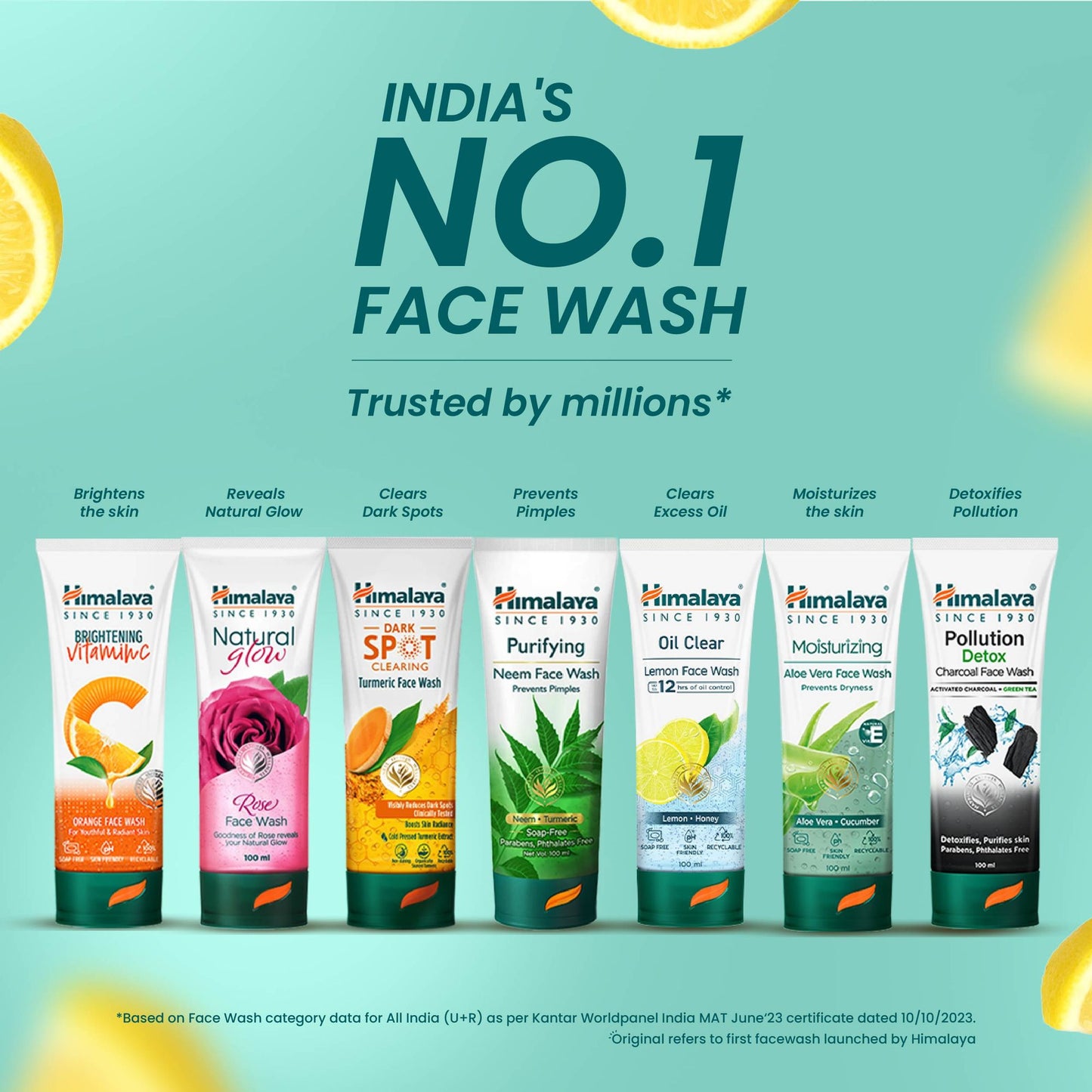 Himalaya Oil Clear Lemon Face Wash