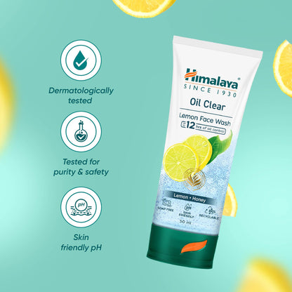 Himalaya Oil Clear Lemon Face Wash