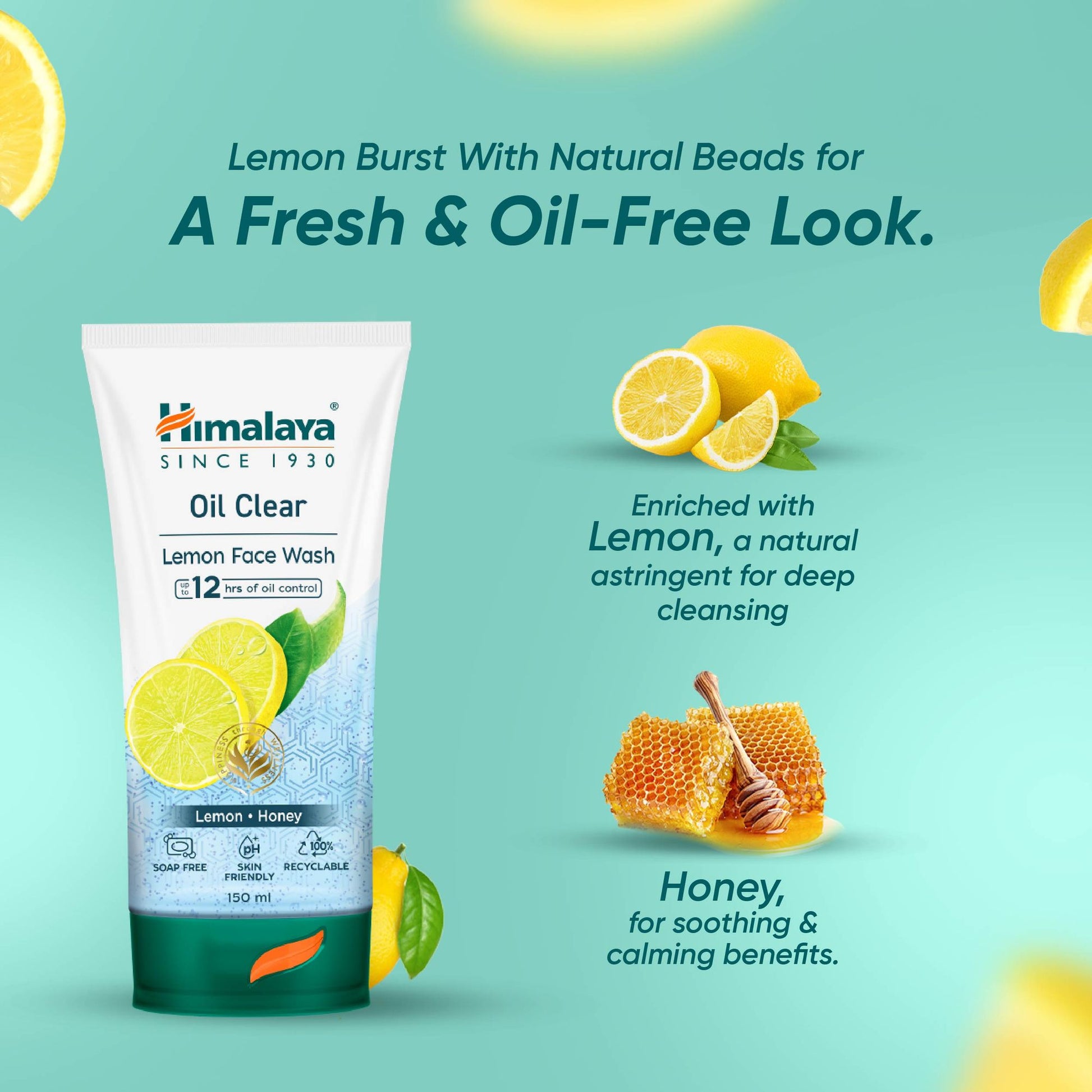 Himalaya Oil Clear Lemon Face Wash