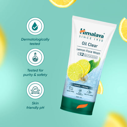 Himalaya Oil Clear Lemon Face Wash