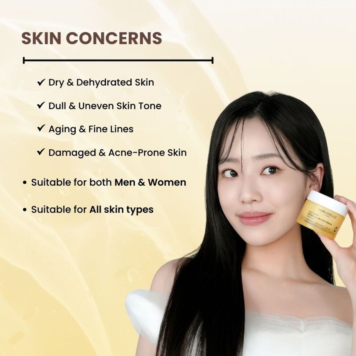Mirabelle Korea Snail Miin Repair All In One Moisturing Cream