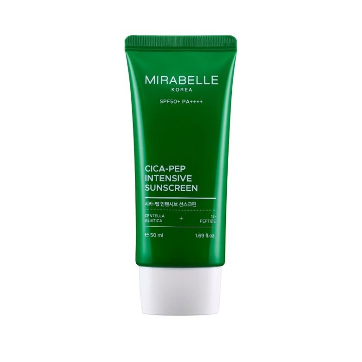 Mirabelle Korea Cica + Peptide Intensive Sunscreen SPF 50+ PA++++