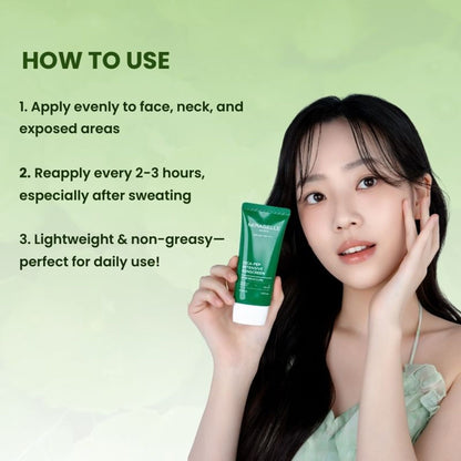 Mirabelle Korea Cica + Peptide Intensive Sunscreen SPF 50+ PA++++