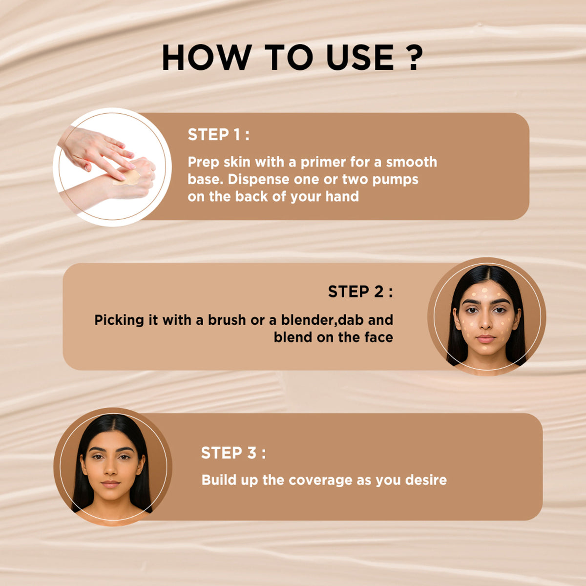 GLAM21 Silk Foundation With Oil-free Formula & SPF35 - 06 Warm Honey