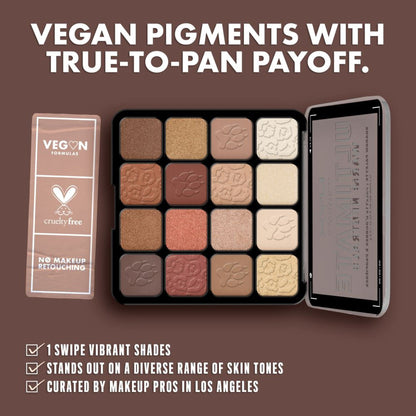 NYX Professional Makeup Ultimate Shadow Palette - Warm Neutrals - Warm Neutrals
