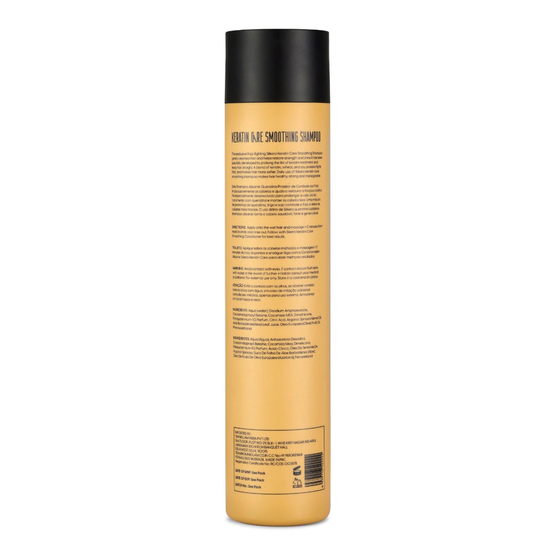SILKERA HAIR CARE PROFESSIONAL Keratin Care Smoothing Shampoo Step 3