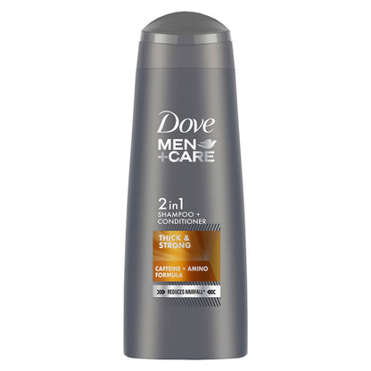 Dove Men +Care Thick & Strong 2 In 1 Shampoo + Conditioner