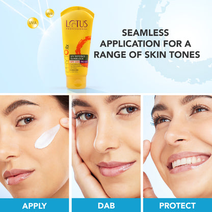 Lotus Professional PhytoRx UV Defence Sunblock SPF 100 PA+++