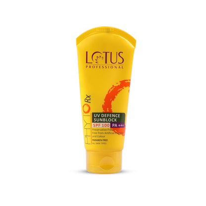Lotus Professional PhytoRx UV Defence Sunblock SPF 100 PA+++