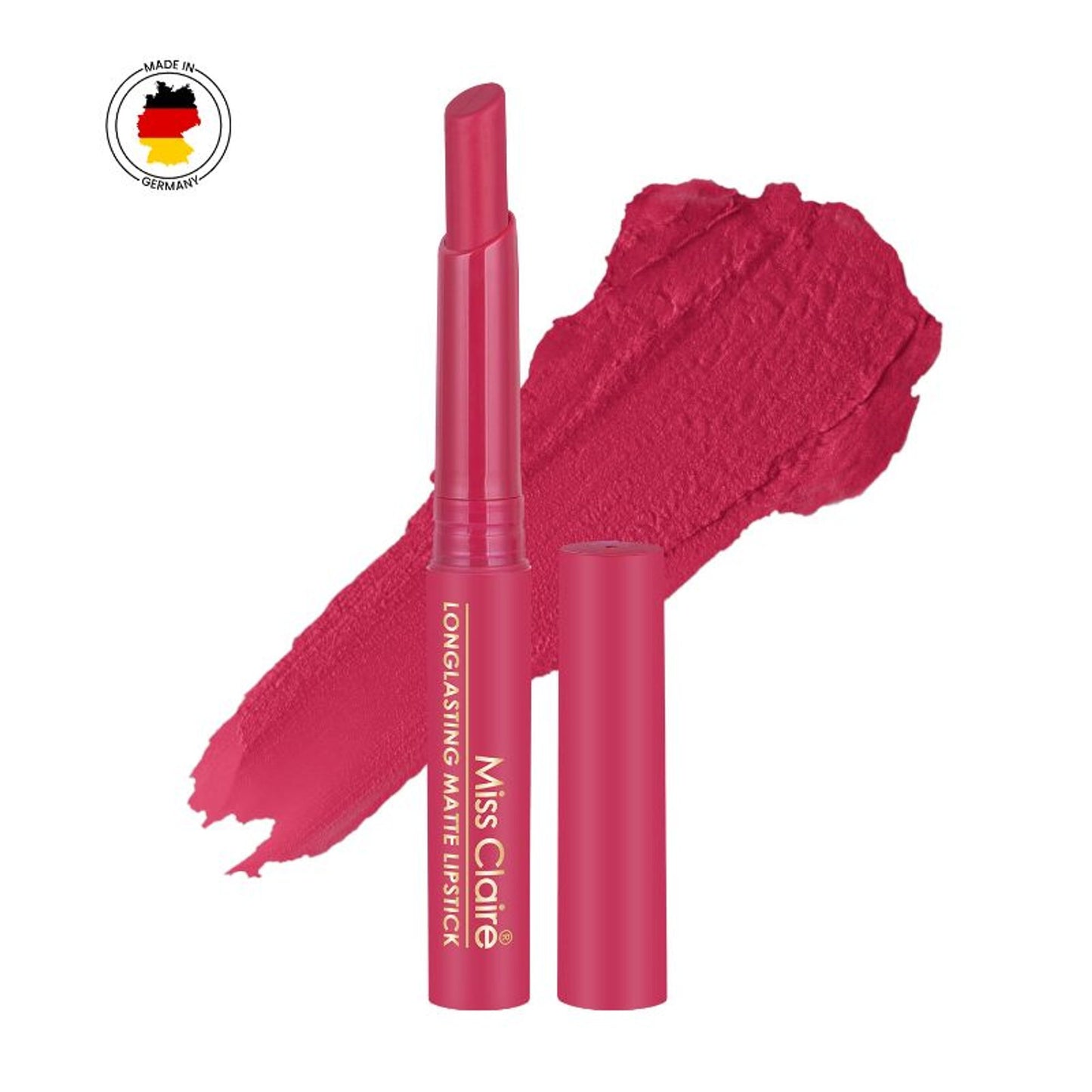 Miss Claire Long Lasting Matte Lipstick - 32 Ultra Pink