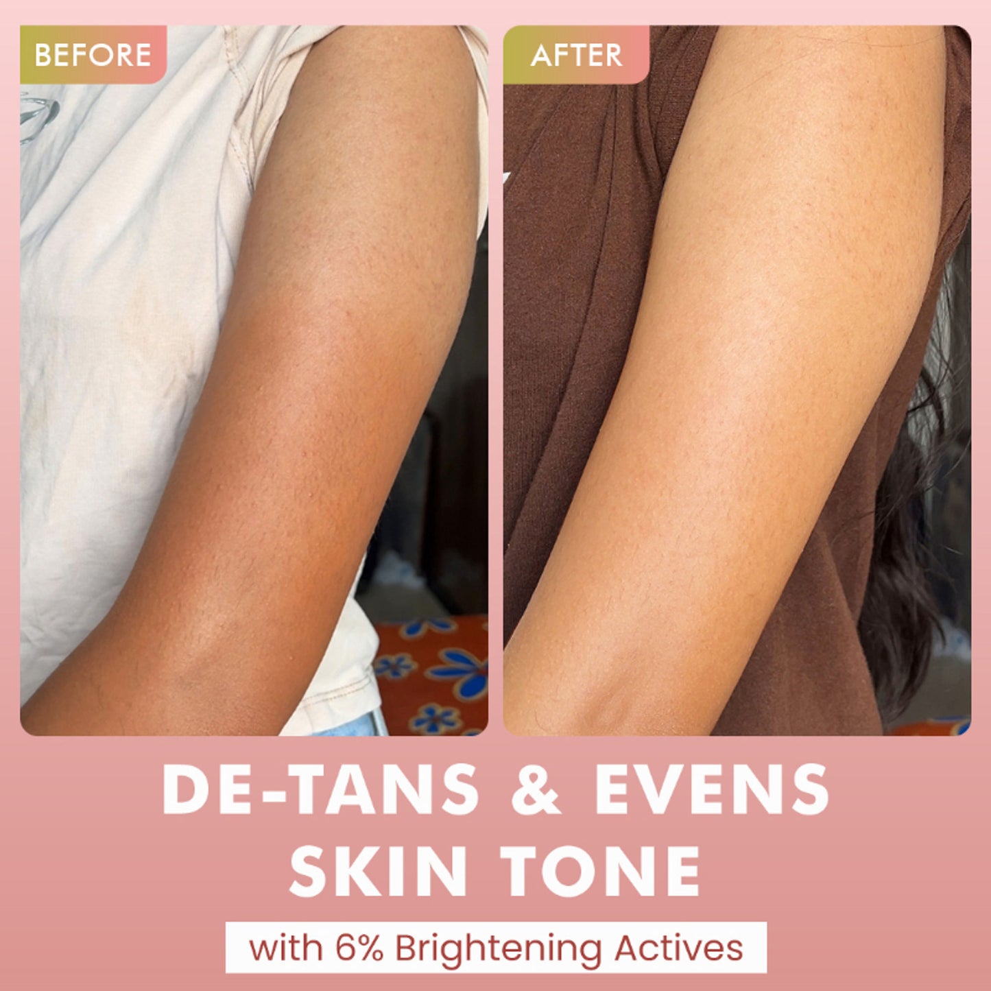 mCaffeine 1% Glycolic Acid Detan Body Wash, 5% Niacinamide-Kojic Acid Reduces Dark Spots & Brightens