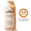 mCaffeine 7%Exfoliating Caramel Crunch Body Wash-1%Salicylic 2%LacticAcidShowerGeltoReduceBodyAcne