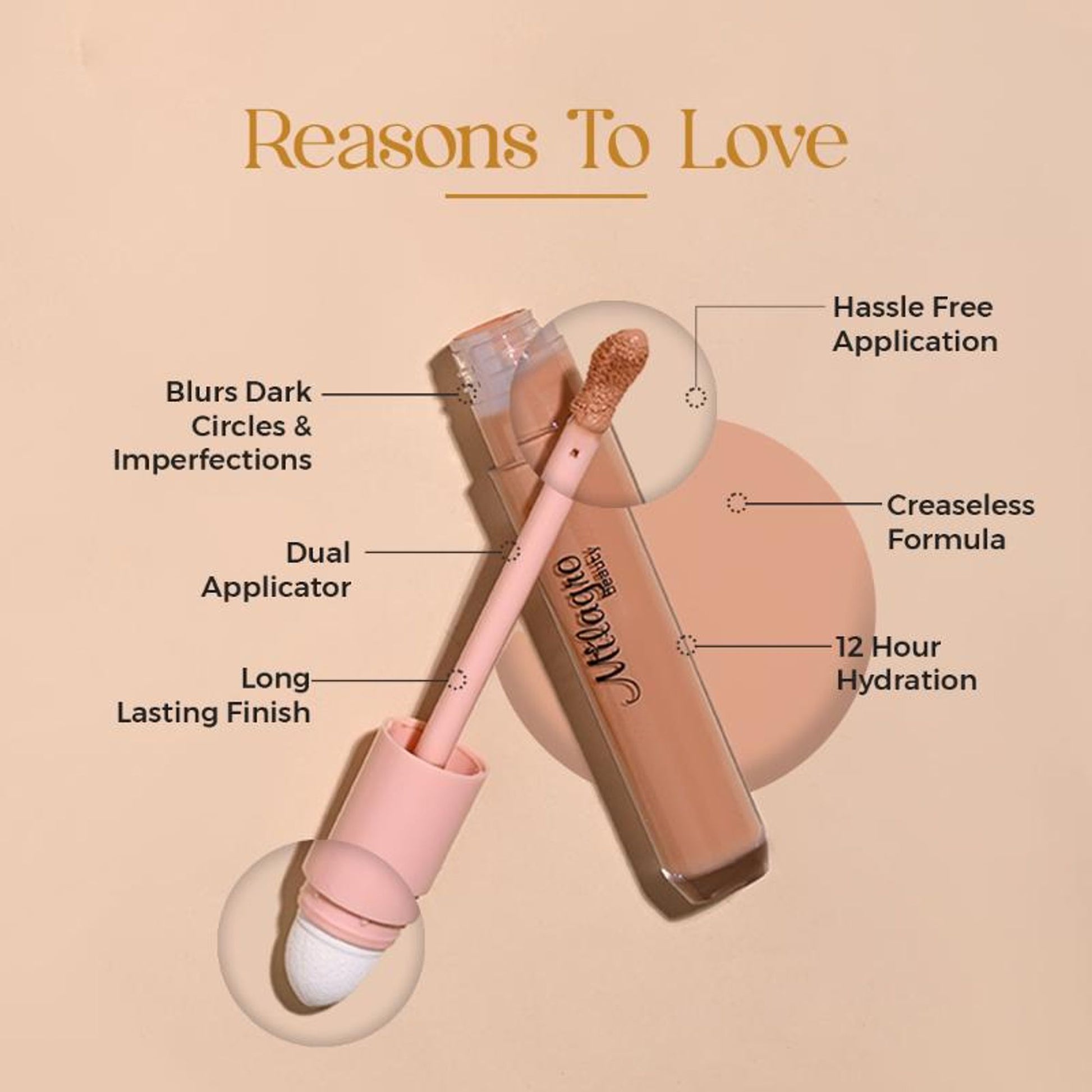 Milagro Beauty Under Cover Wizard Concealer - Fair
