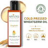Mystiq Living Wheat Germ Oil For Hair, Face, Body & Skin - Cold Pressed & Organic