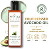 Mystiq Living Avocado Oil For Hair, Face Oil, Skin & Body Massage | Pure & Organic Cold Pressed