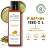 Mystiq Living Pumpkin Seed Oil For Hair Growth, 100% Pure Cold Pressed Oil for Hair, Face & Skin