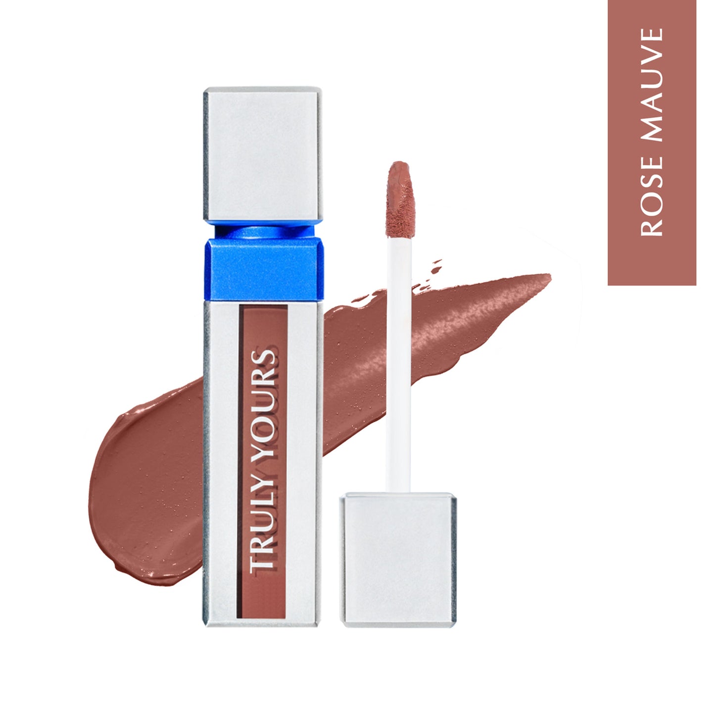 prishe beauty Truly Yours Liquid Lipstick - Rose Mauve - Mauve Nude Medium