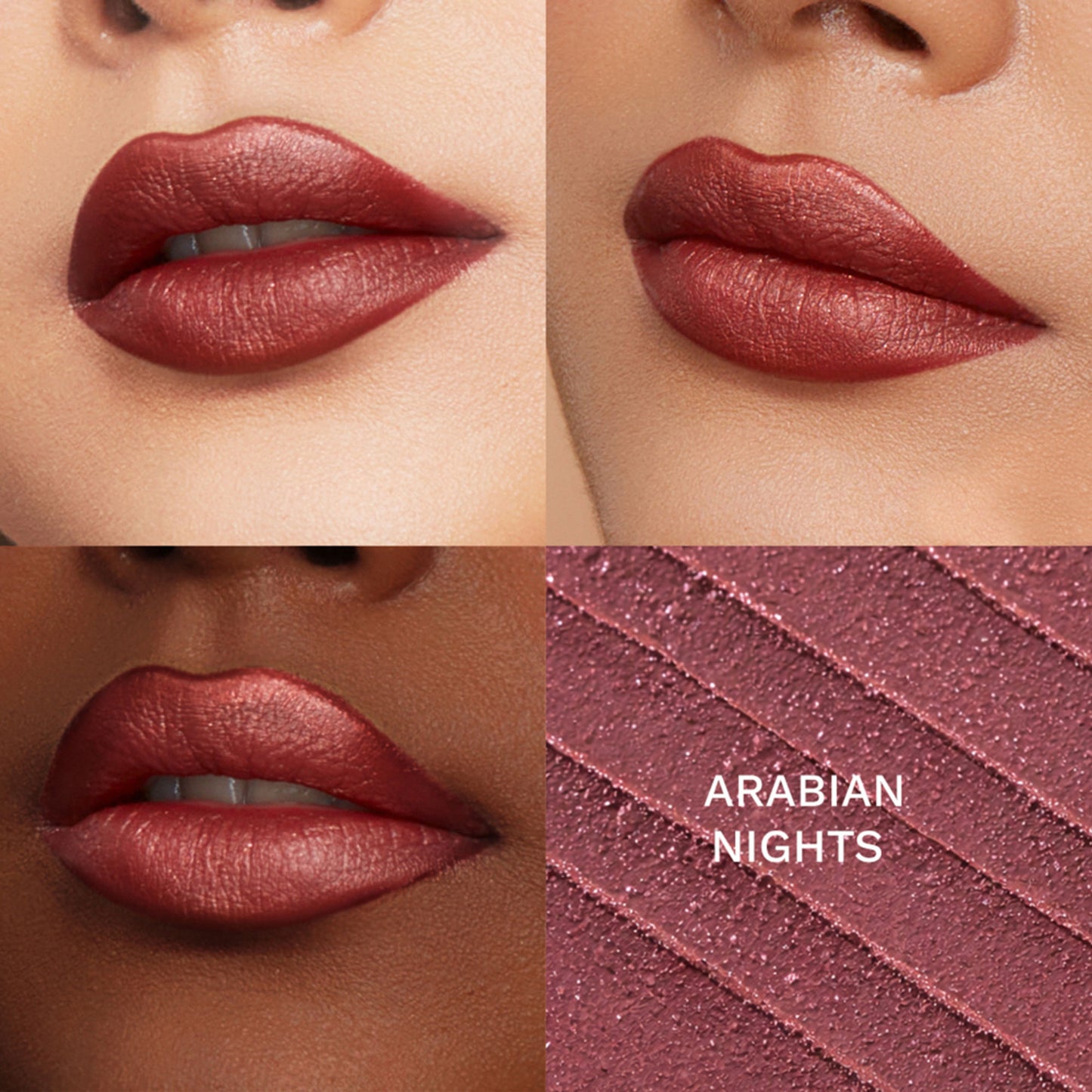 Pilgrim Dubai Bling Glitter Lipstick Soft Matte Finish, Non-Drying with Vitamin E - Jumeirah Jewel01 - Arabian Nites04