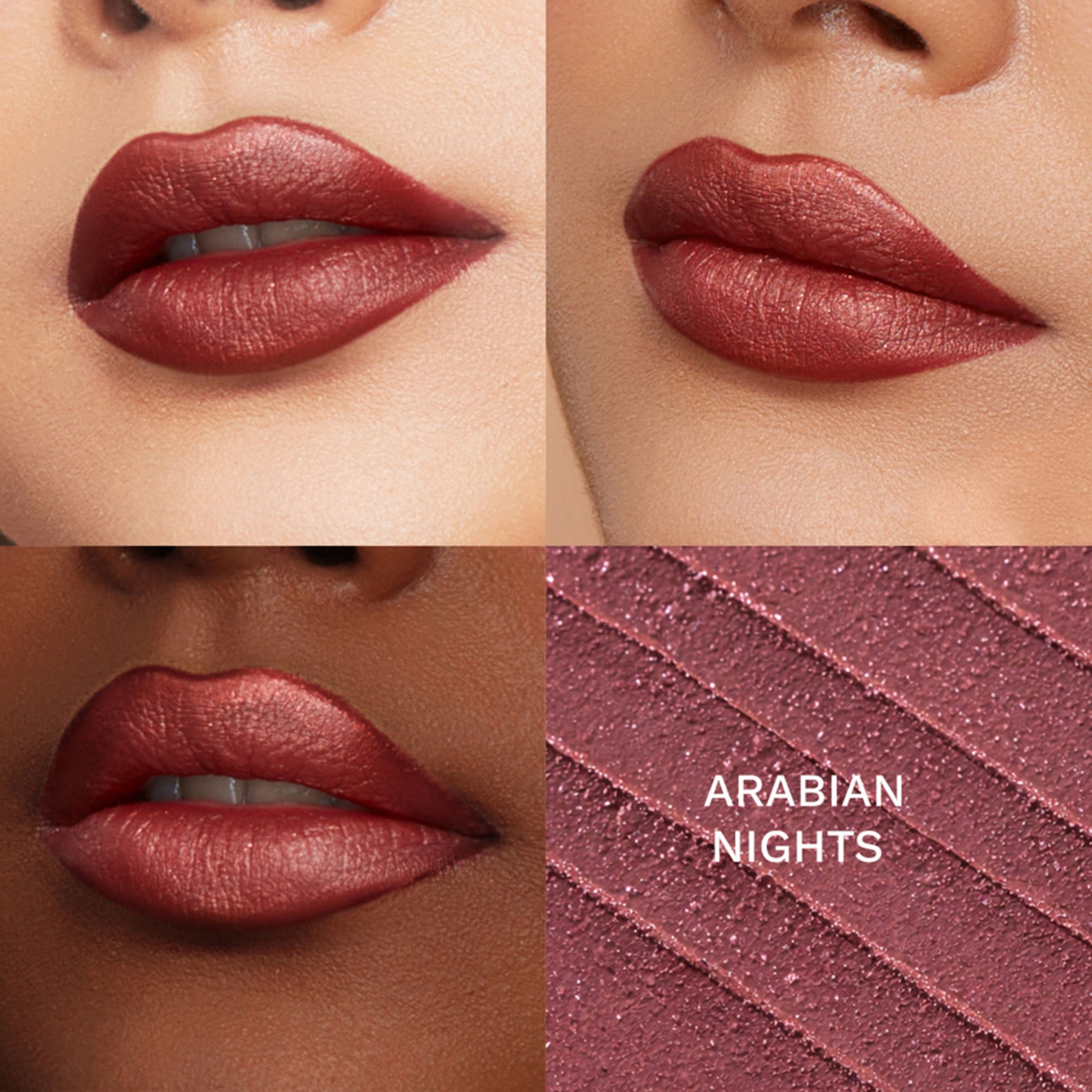 Pilgrim Dubai Bling Glitter Lipstick Soft Matte Finish, Non-Drying with Vitamin E - Jumeirah Jewel01 - Arabian Nites04