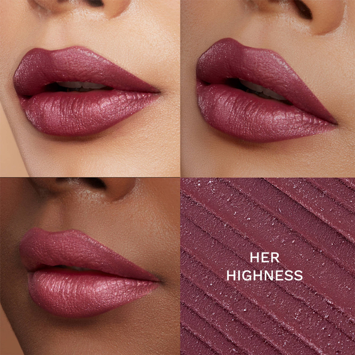 Pilgrim Dubai Bling Glitter Lipstick Soft Matte Finish, Non-Drying with Vitamin E - Her Highness08