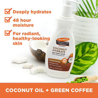 Palmer's Coconut Oil Body Lotion With Green Coffee Extract For Deep Moisturization