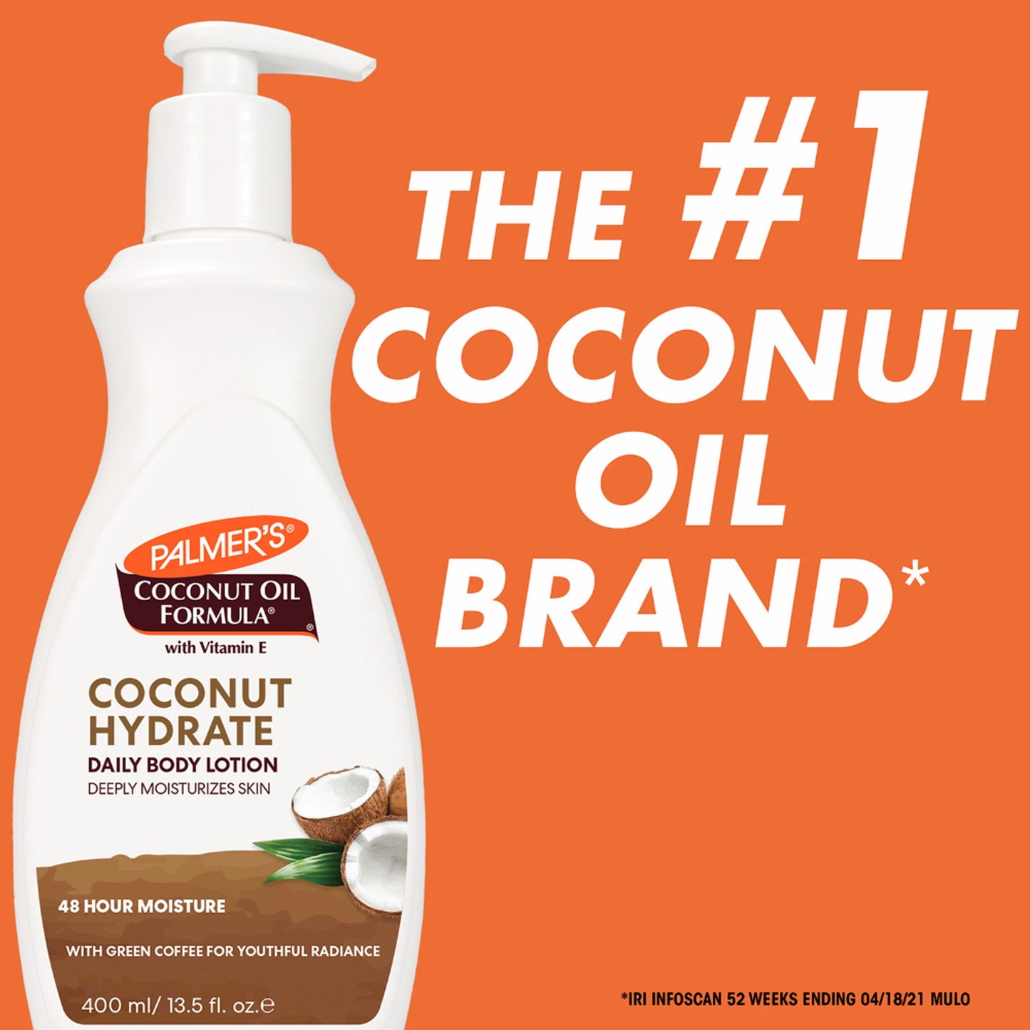 Palmer's Coconut Oil Body Lotion With Green Coffee Extract For Deep Moisturization