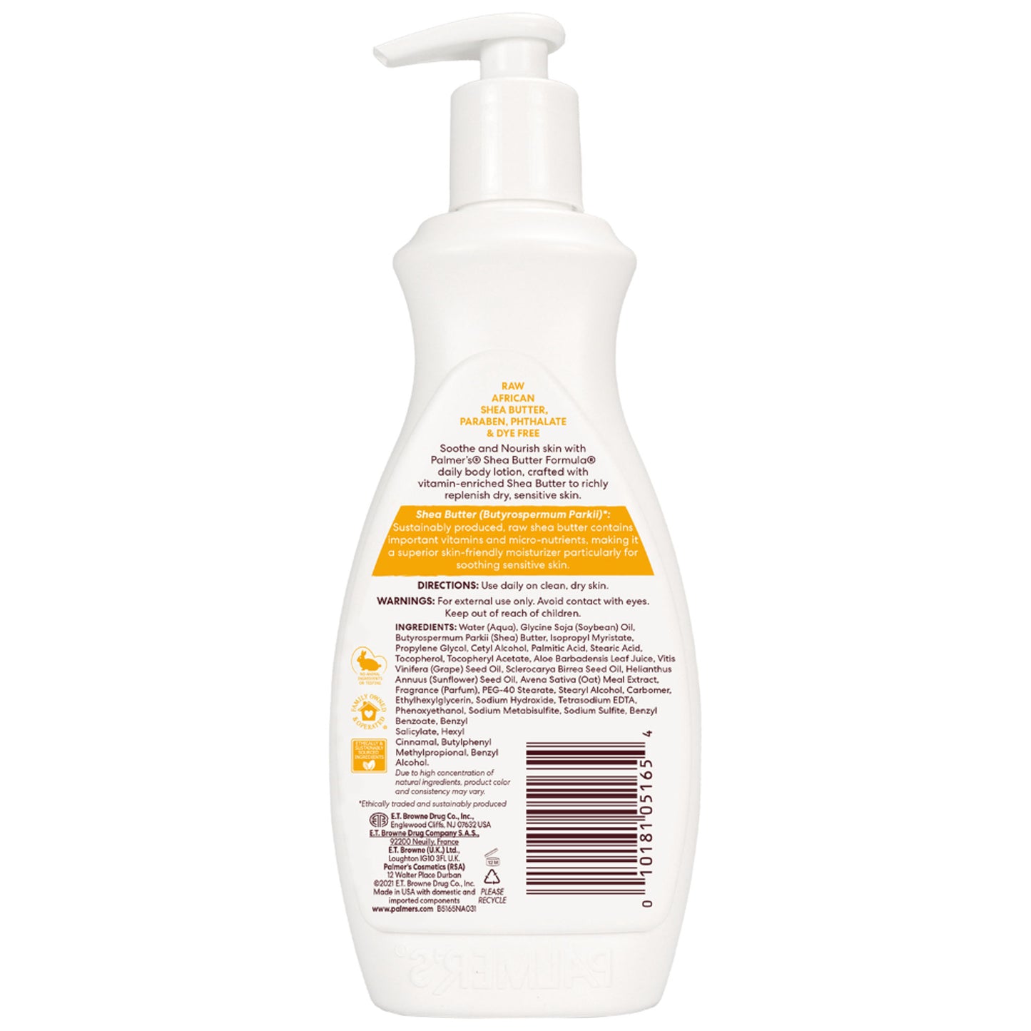 Palmer's Shea Butter Daily Body Lotion, Soothes Skin Irritation And Sensitive Skin