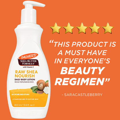Palmer's Shea Butter Daily Body Lotion, Soothes Skin Irritation And Sensitive Skin