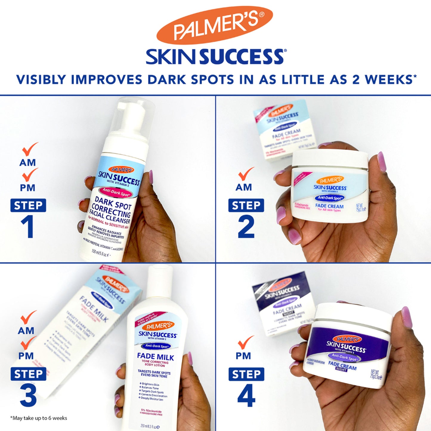 Palmer’s Skin Success Facial Cleanser for Correction of Dark Spots, Uneven Skin Tone