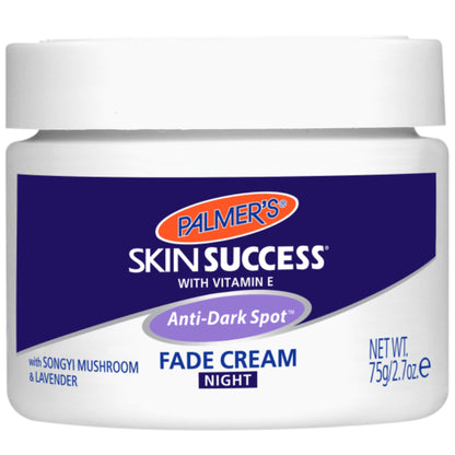Palmer's Skin Success Fade Night Cream For Correction Of Dark Spots, Uneven Skin Tone