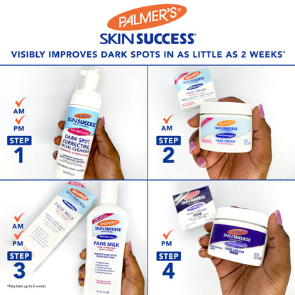 Palmer's Skin Success Fade Night Cream For Correction Of Dark Spots, Uneven Skin Tone