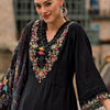 Dhiyona IE Women Floral Embroidered Regular Thread Work Kurta with Trousers & With Dupatta