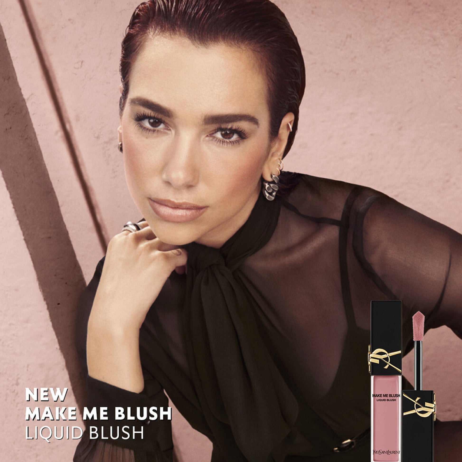 Yves Saint Laurent Make Me Blush Long-Lasting Liquid Blush -37 Peachy Nude - 37 Peachy Nude