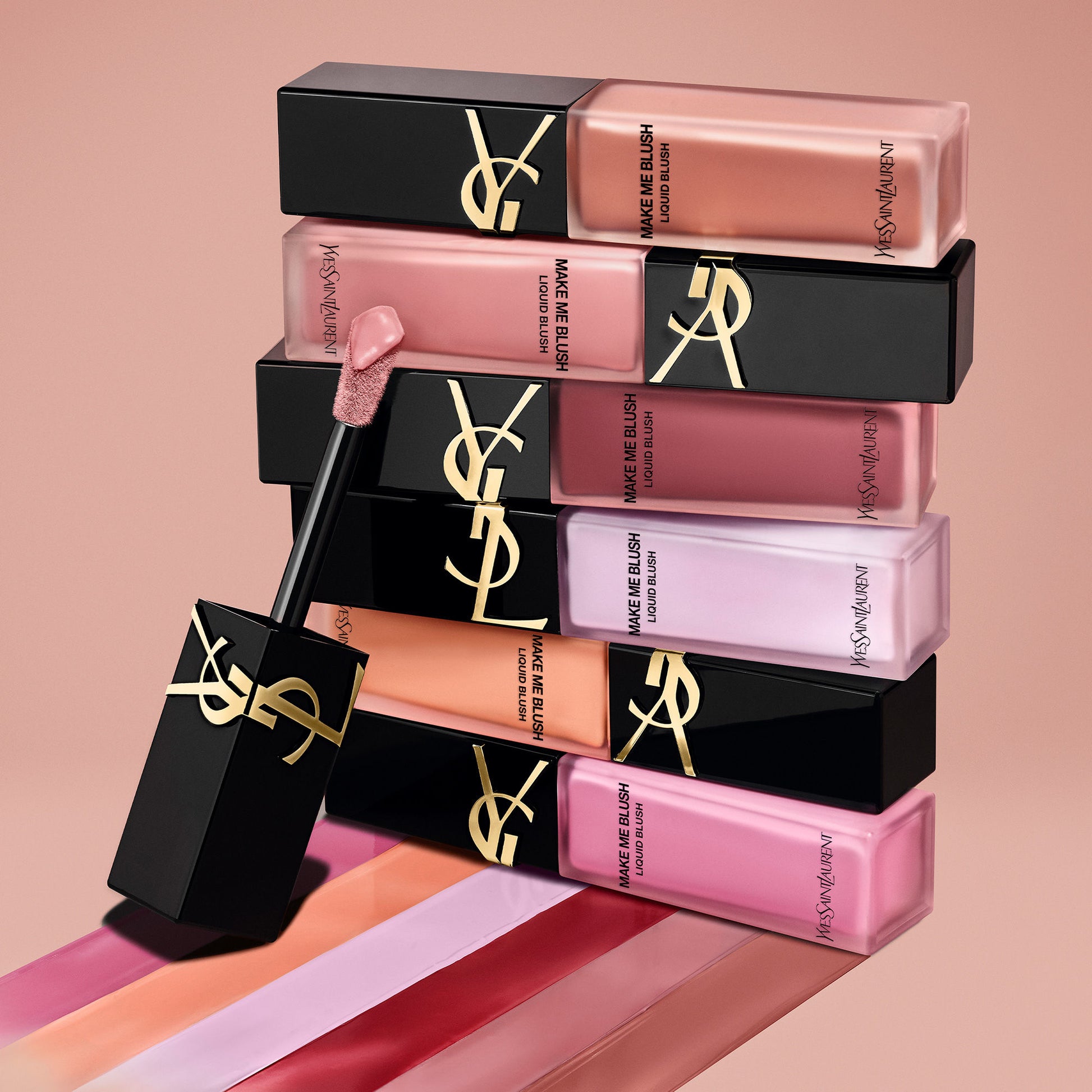 Yves Saint Laurent Make Me Blush Long-Lasting Liquid Blush -37 Peachy Nude - 37 Peachy Nude