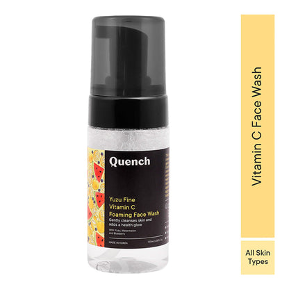 Quench Vitamin C Foaming Face Wash for Brighter Skin