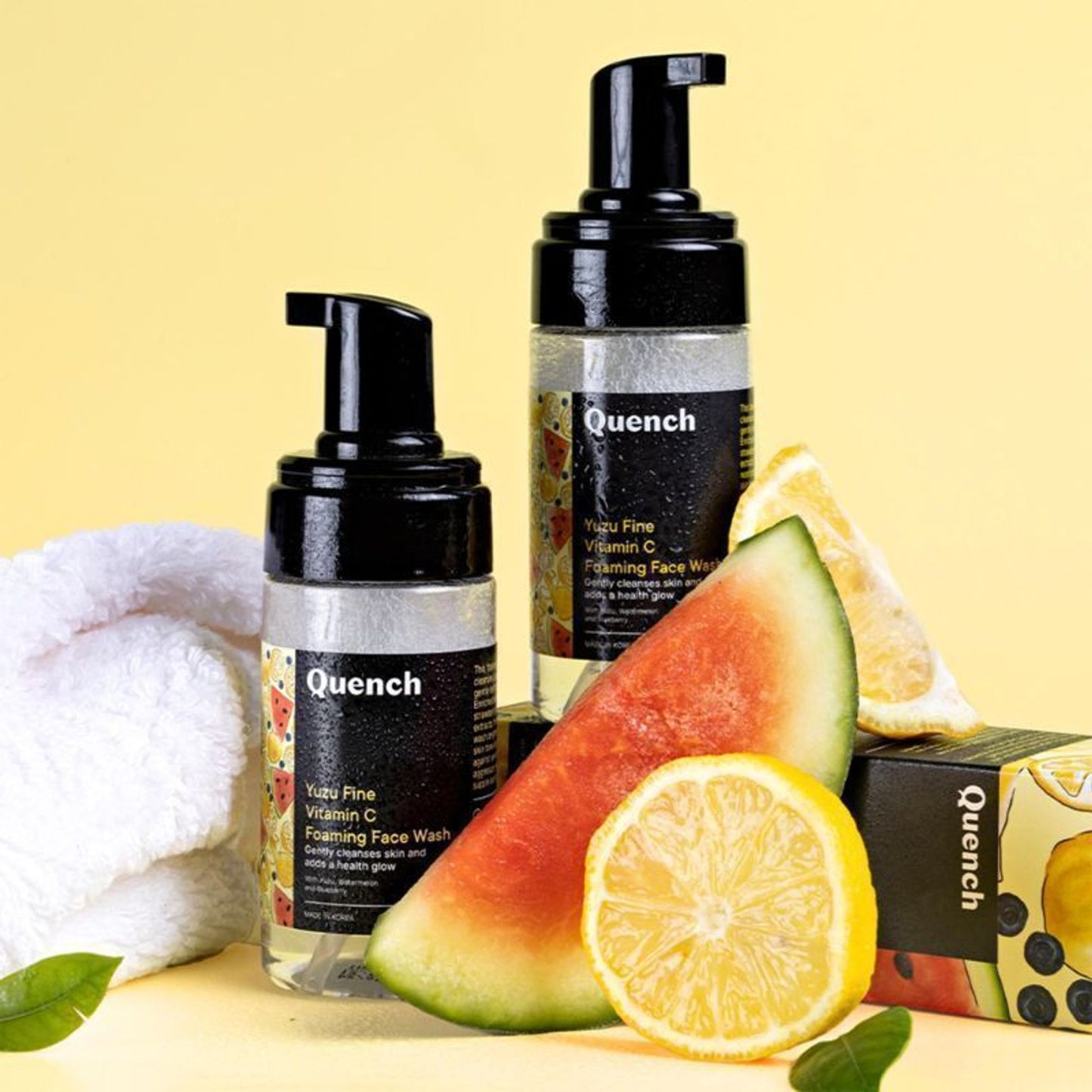 Quench Vitamin C Foaming Face Wash for Brighter Skin