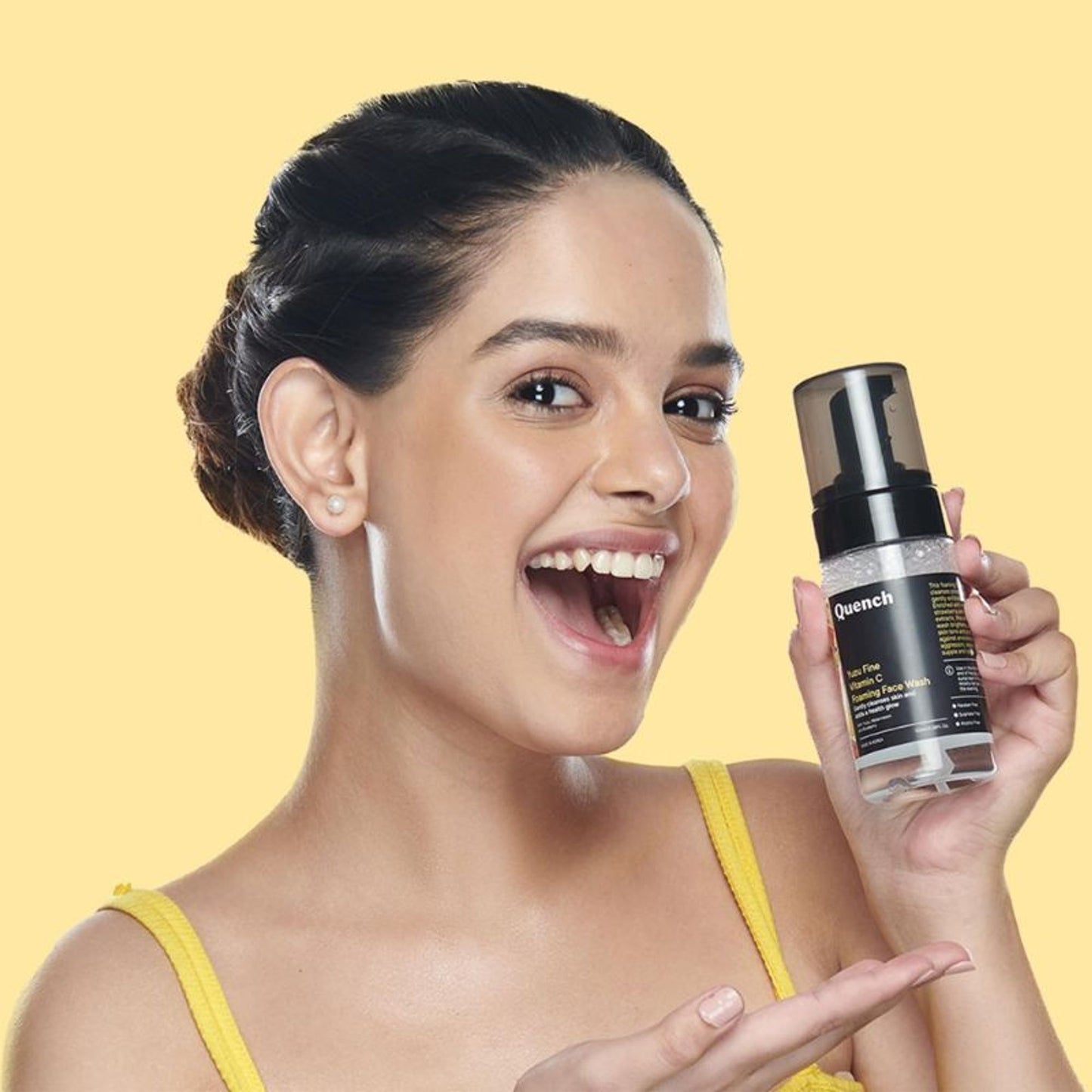 Quench Vitamin C Foaming Face Wash for Brighter Skin
