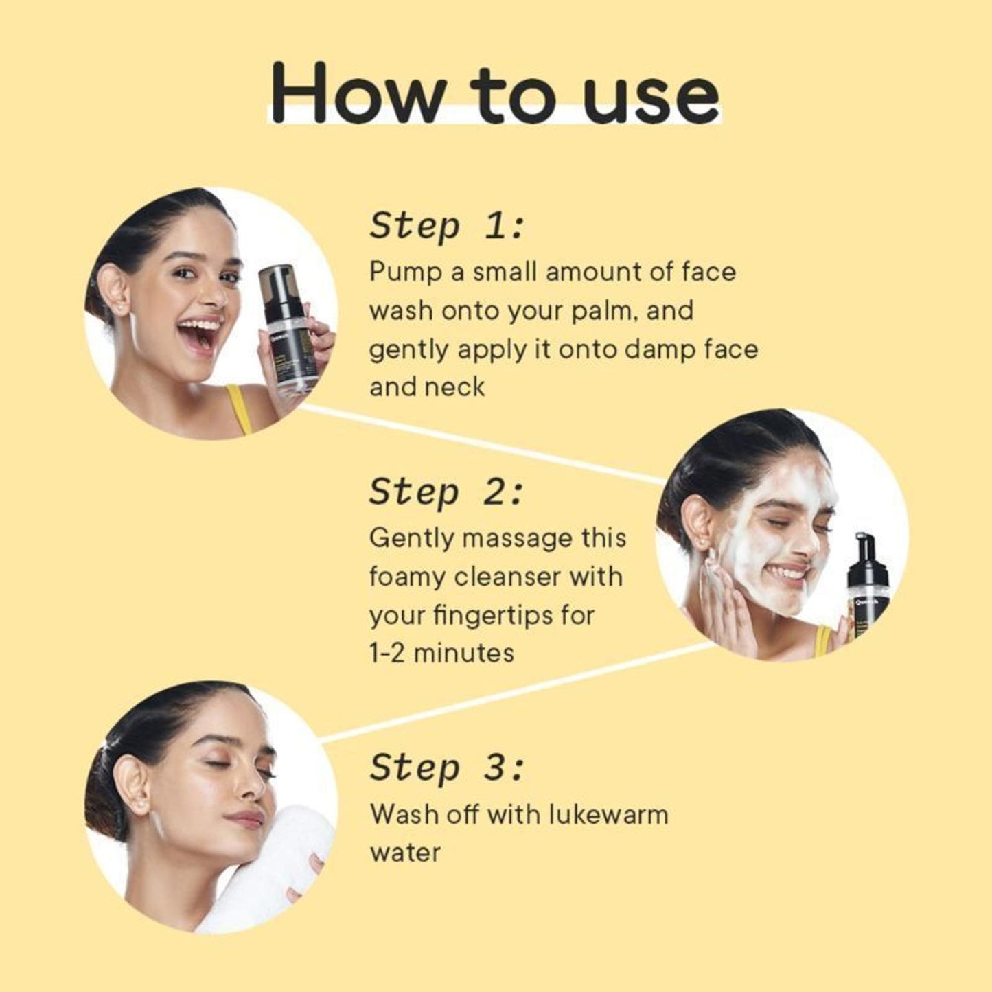 Quench Vitamin C Foaming Face Wash for Brighter Skin