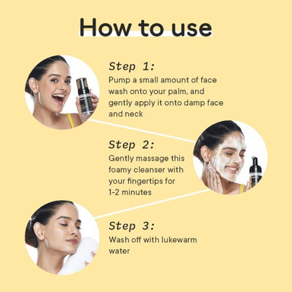 Quench Vitamin C Foaming Face Wash for Brighter Skin