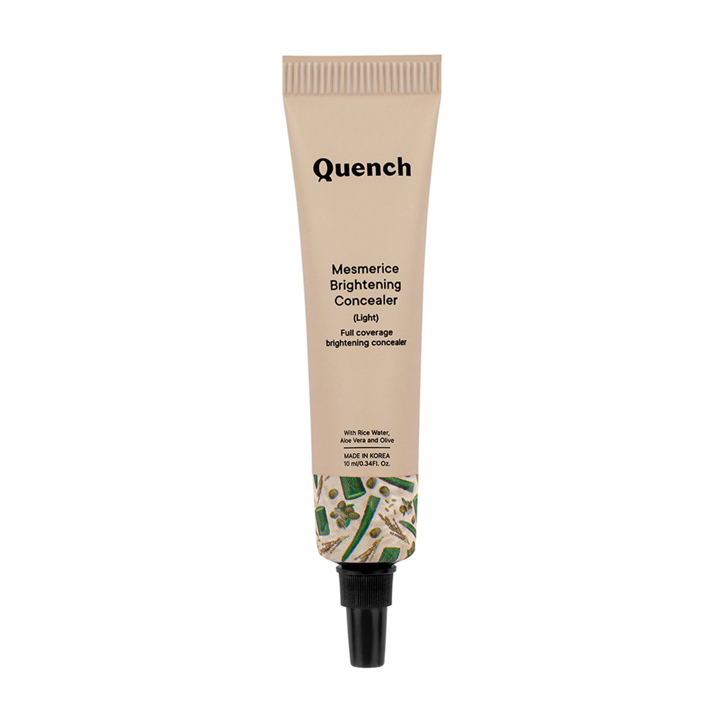 Quench Brightening Cream Concealer With Rice Water - Light