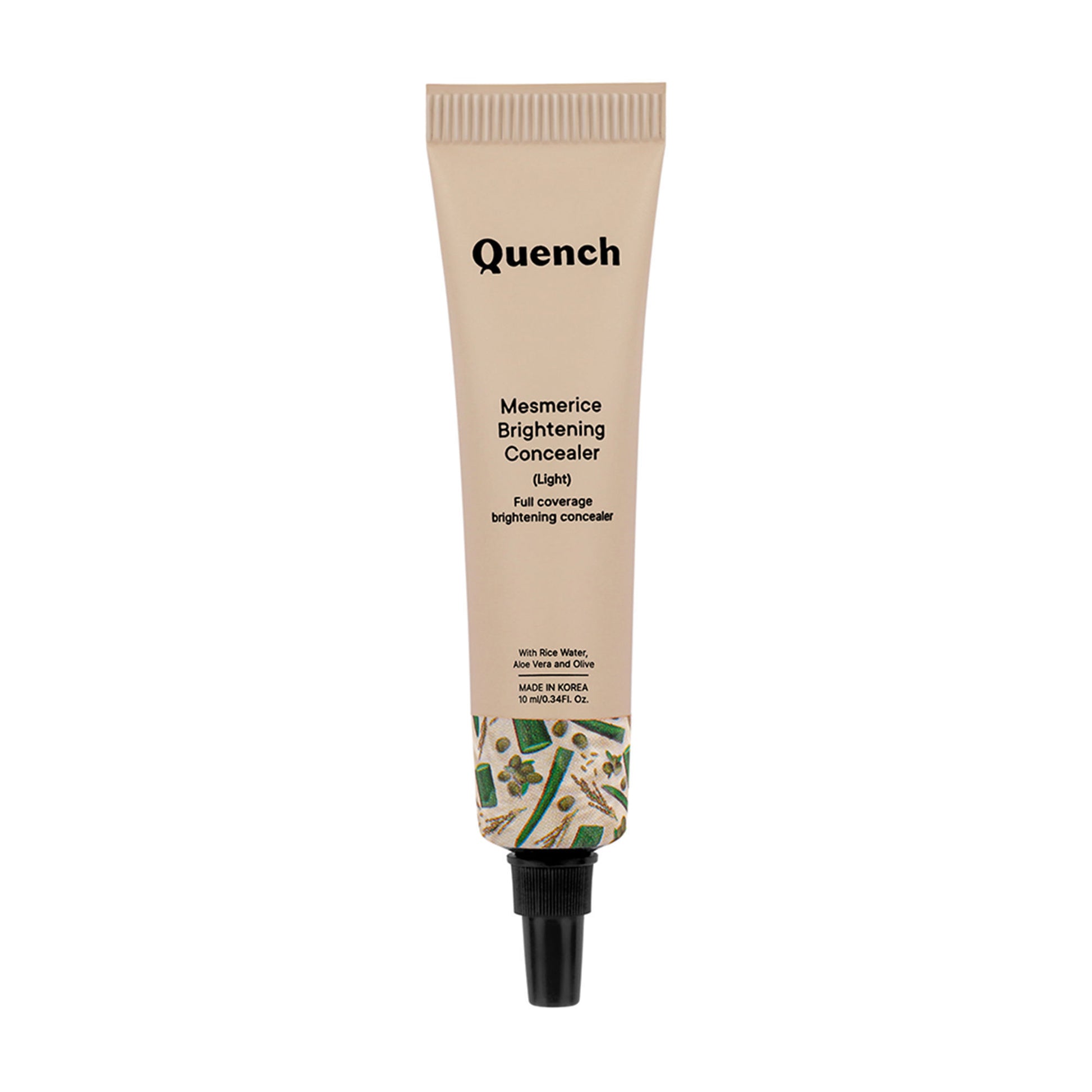 Quench Brightening Cream Concealer With Rice Water - Light