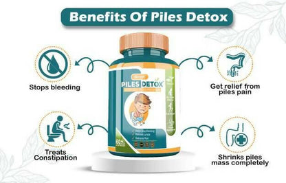 Divya Shree Piles Detox Veggie Capsules