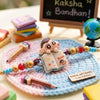 Dhiyona Kids Shinchan Character Artificial Beads Thread Rakhi