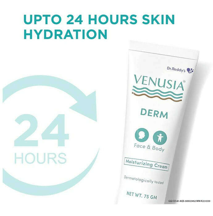 Dr. Reddy's Venusia Derm Moisturizing Cream For Face & Body - Indyancart