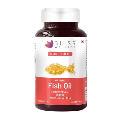 Bliss Welness Fish Oil Softgel Capsules