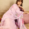 Dhiyona IE Women Floral Embroidered Regular Thread Work Kurta with Trousers & With Dupatta