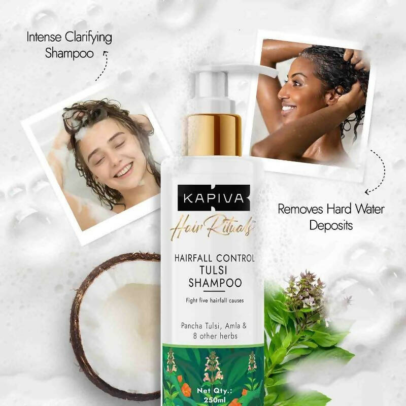 Kapiva Ayurveda Hair Rituals Tulsi Anti-Hairfall Shampoo - Indyancart