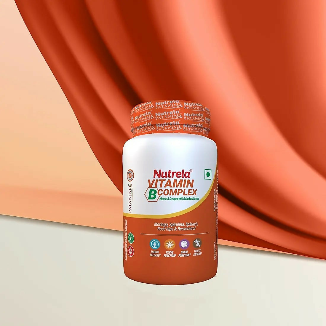Patanjali Nutrela Vitamin B-complex Capsules - Indyancart